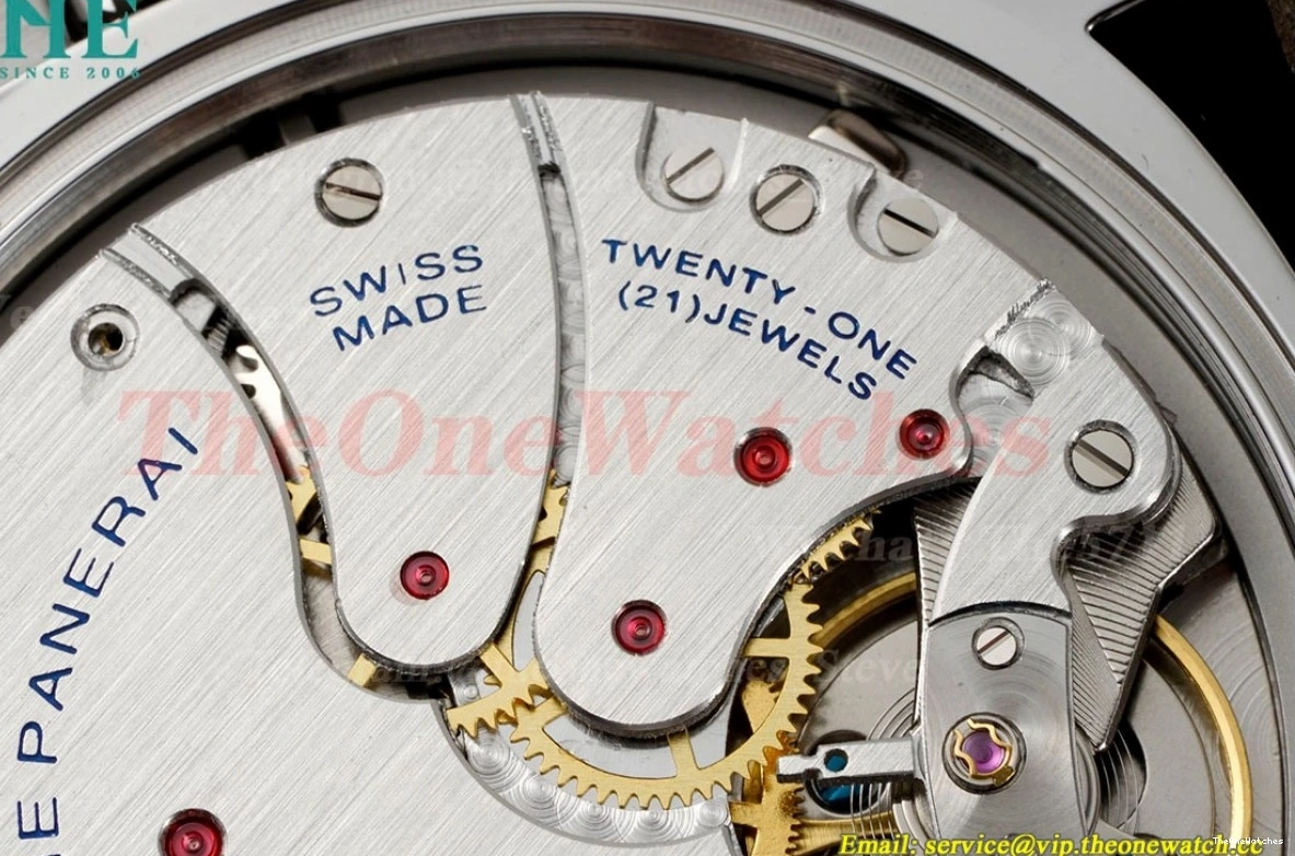 Dial SS 47mm HWF NY Luminor PAM606 Black A3000 0129